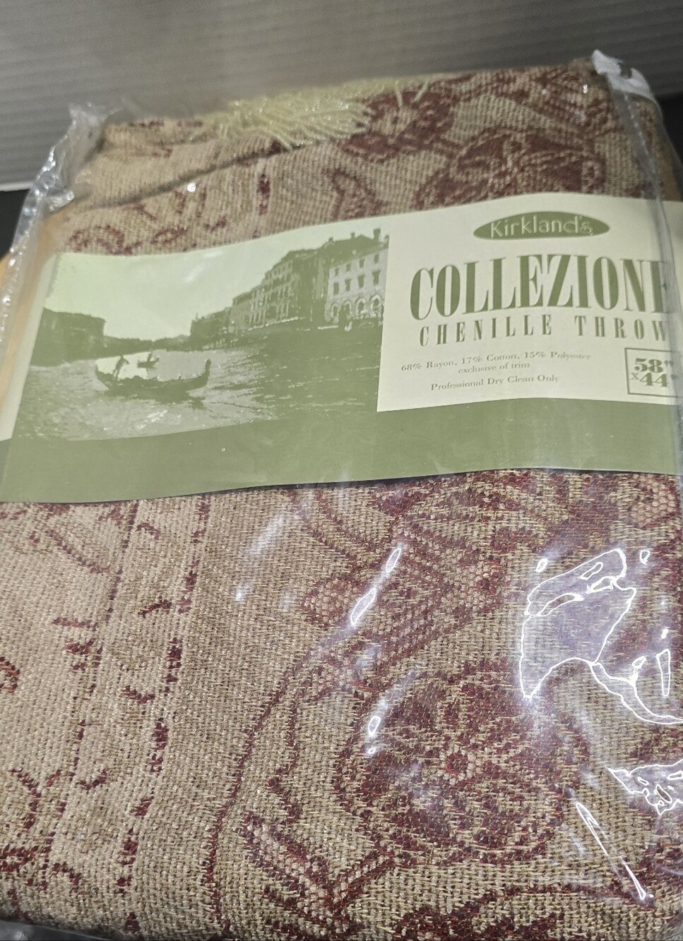 Kirklands Collezioni Chenille Throw